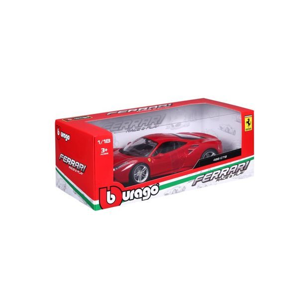 1:18 FERRARI 488 GTB RED