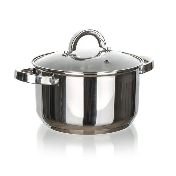hrnec+PO d24cm, 6,1l CUISINO, NR/sklo