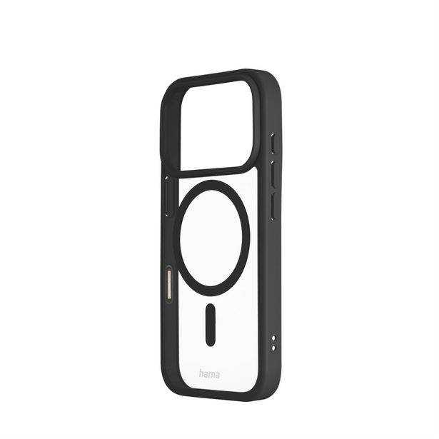 Hama Frame Protect, kryt pro Apple iPhone 17 Pro, magnetický, průhledný/černý