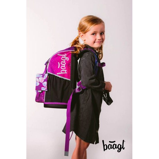 BAAGL Školní aktovka Zippy Unicorn Universe - Kreativ Baagl