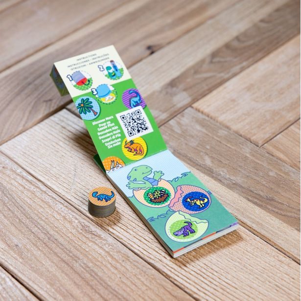 MELISSA & DOUG STICKER WOW NÁPLNĚ SAMOLEPEKDINOSAUŘI