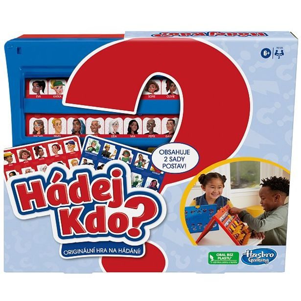 Hasbro gaming Hádej kdo dětská hra CZ verze