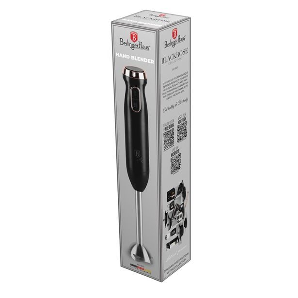 BERLINGERHAUS Tyčový mixér 800 W Black Rose Collection BH-9611