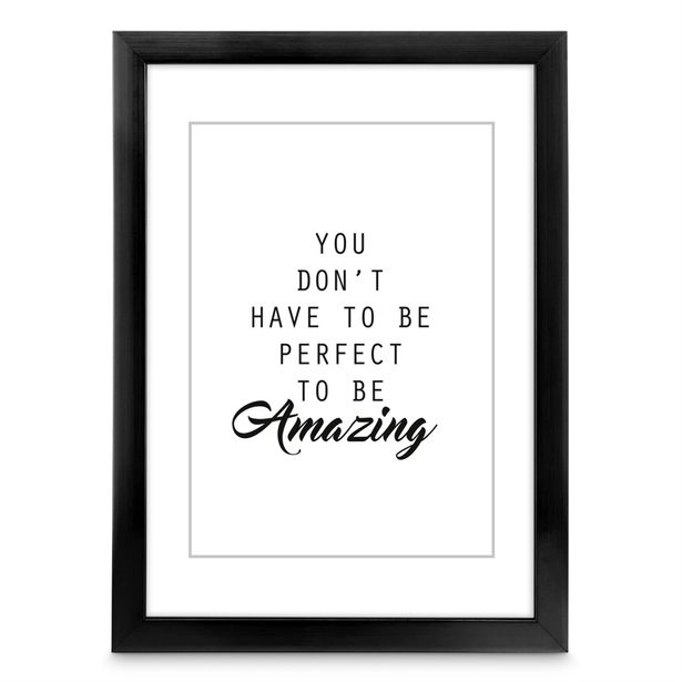 Hama rámeček plastový CHIARO, černá, 20x30 cm