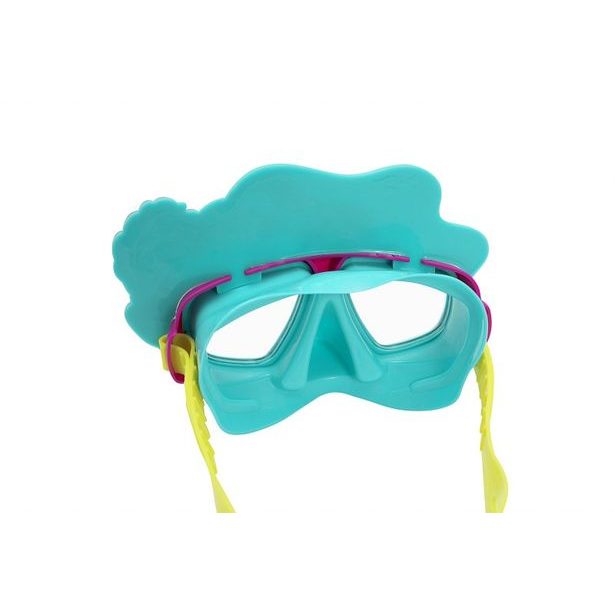 Šnorchlovací set LIL ANIMAL - brýle a šnorchl - mix 3 barvy (růžová, modrá, zelená)