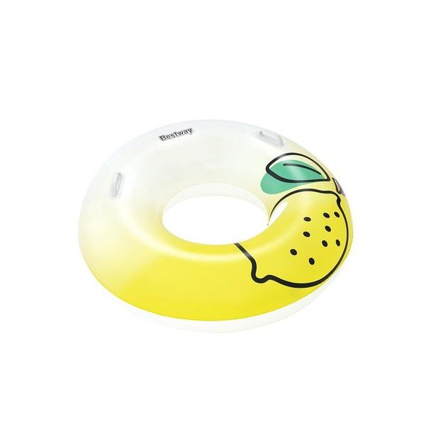 Bestway Nafukovací kruh Squeezed Lemon, průměr 114 cm