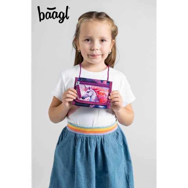 BAAGL Peněženka na krk Jednorožec Království