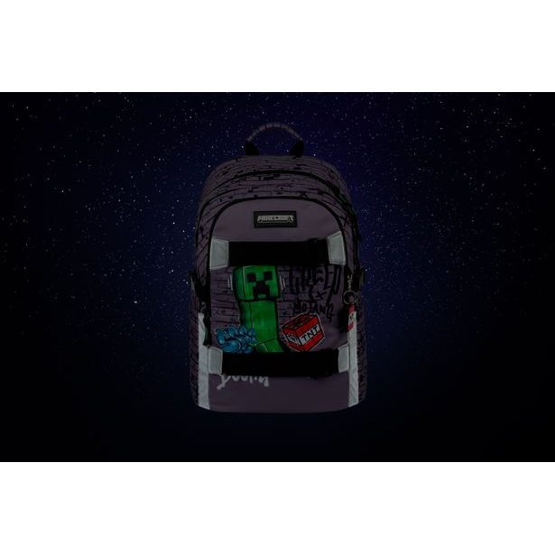 BAAGL SET 3 Skate Minecraft TNT: Batoh, Etue, Sáček
