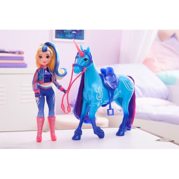 UNICORN ACADEMY ČESACÍ JEDNOROŽEC 24 CM RIVER