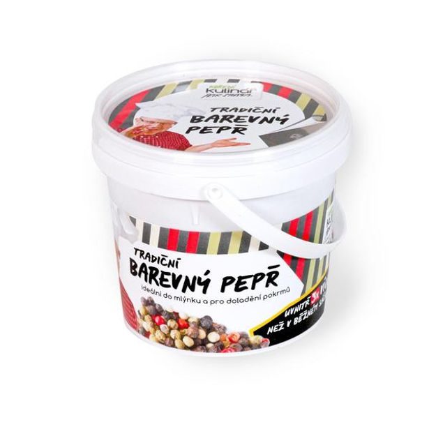 Kulinář Petr Stupka KOŘENÍ PEPŘ BAREVNÝ 30G, CELÝ_hamashop