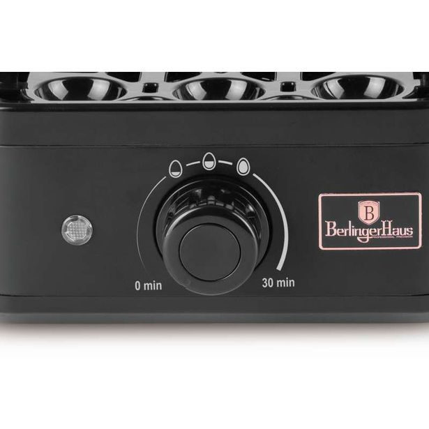 BERLINGERHAUS Elektrický vařič vajec Black Rose Collection BH-9474