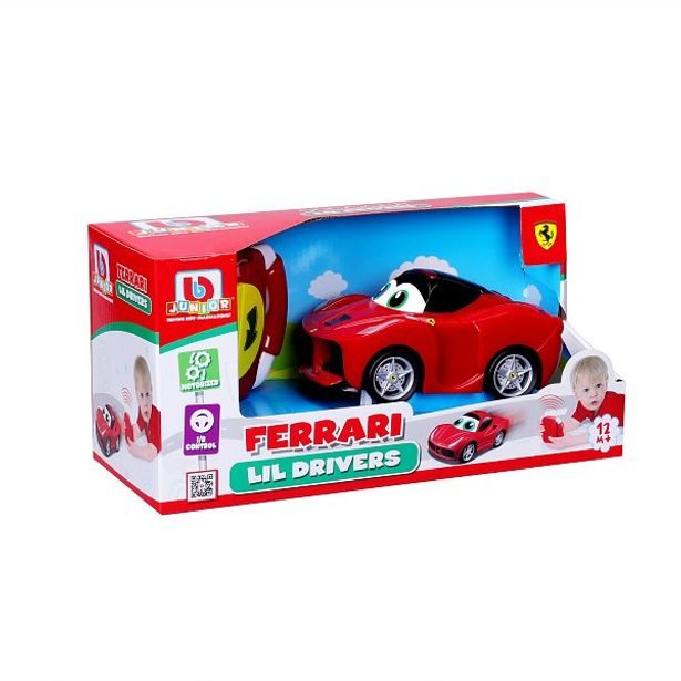 Maisto - BJUNIOR BB Junior RC - LaFerrari, infračervený dálkový ovladač, červená