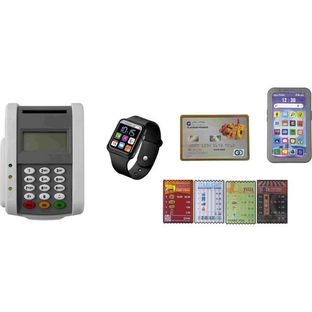 PLEJO Platební terminál s mobilem a hodinkami