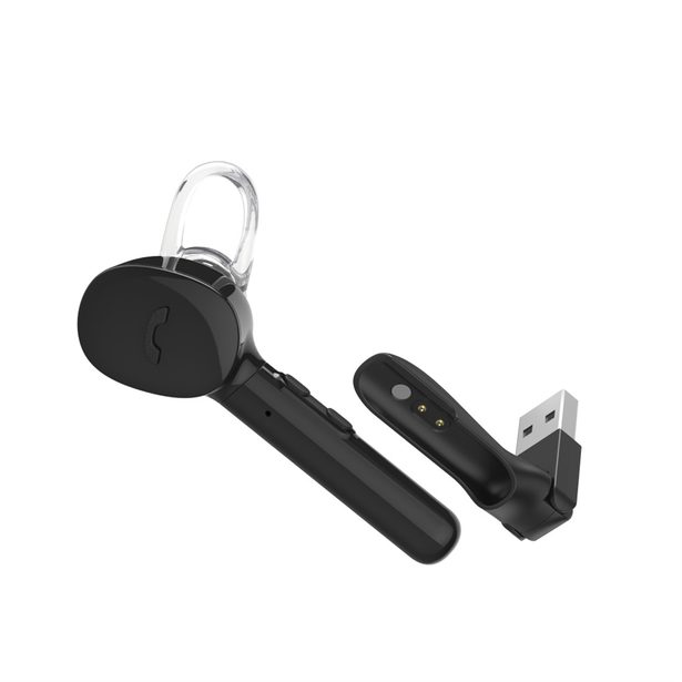 Hama MyVoice1300, Bluetooth headset mono, pro 2 zařízení, Siri, Google Ass., nabíjecí stanice