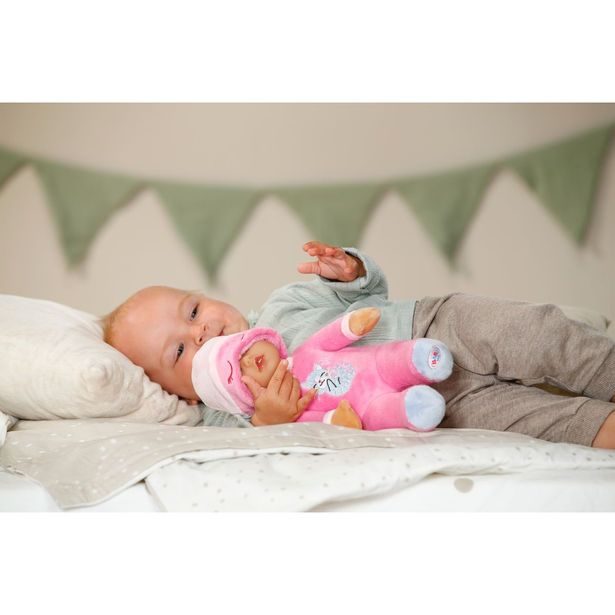 BABY born for babies Spinkáček tmavě růžový, 30 cm