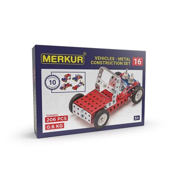 Merkur 016 Buggy, 205 dílů, 10 modelů