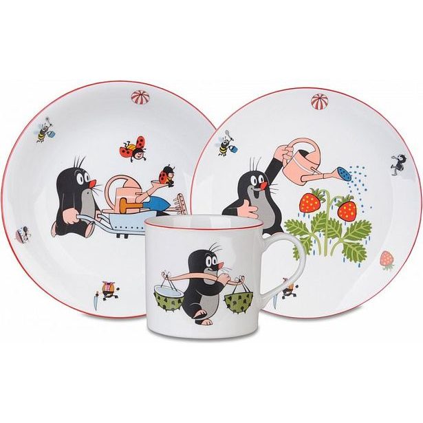 soupr. 3díl. KRTEK a jahoda, děts.jídel.CAIRO,český porc.,DB