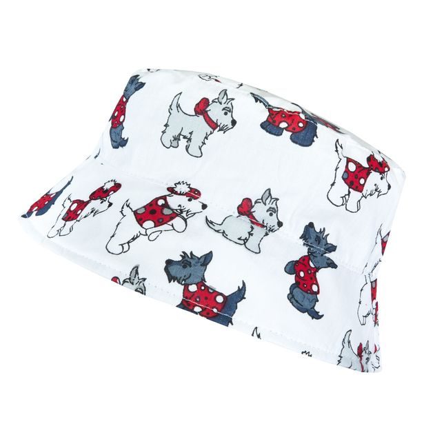 ESITO Dětský klobouk Pejsek - bílá