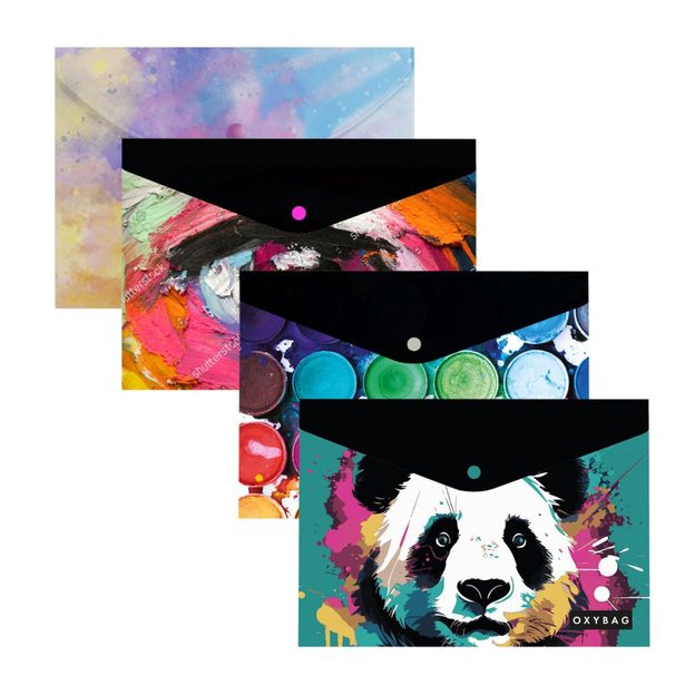 Psaníčko s drukem A5 s tiskem assort, baleno po 12ks