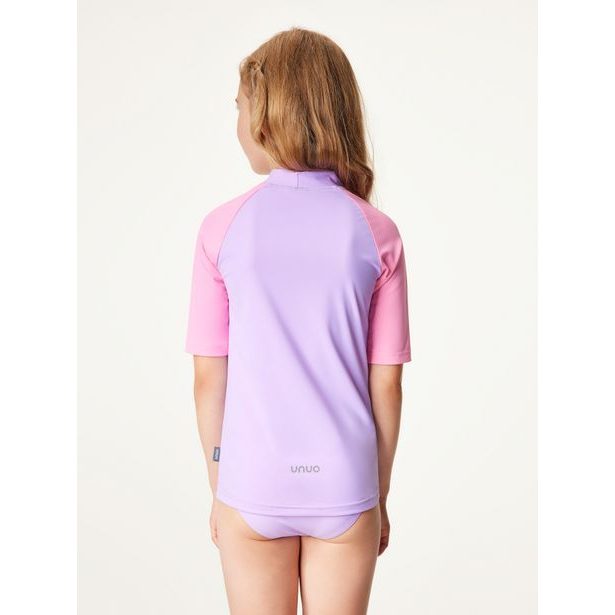 Unuo, Dětské triko s UV ochranou 50+, Lila
