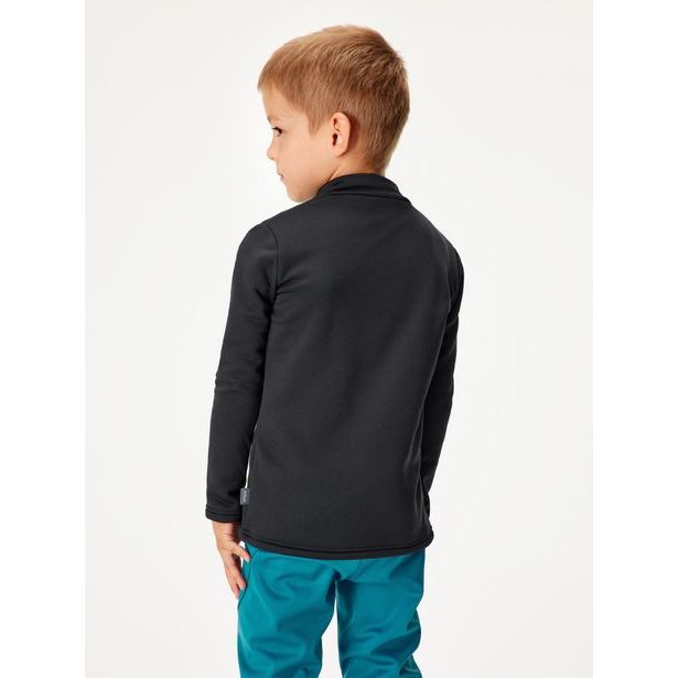 Unuo, Dětská fleecová mikina Tecnostrech, Černá