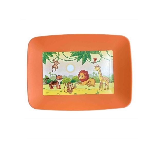 podnos 18,6x13,7cm oranž. DŽUNGLE IML, plast
