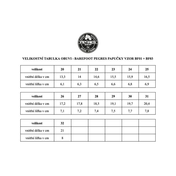 Pegres filcové přezůvky barefoot BF04 hnědé