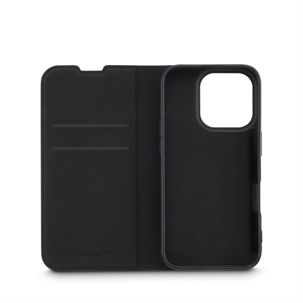 Hama Daily Protect, pouzdro-knížka pro Apple iPhone 16 Pro Max, funkce stojanu, černé