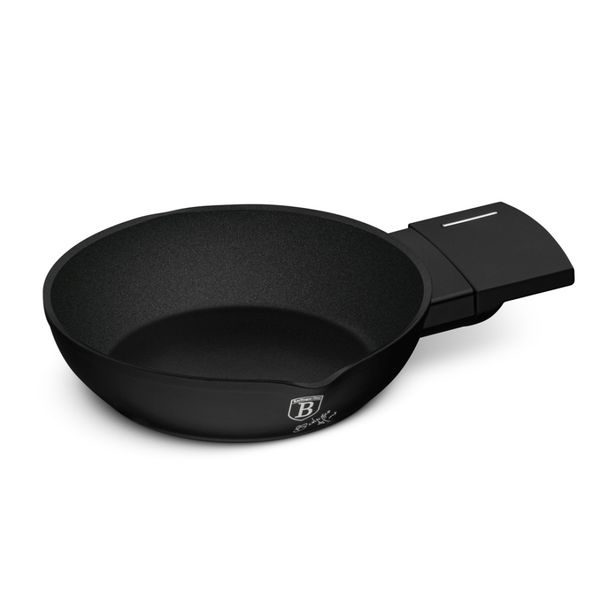 BERLINGERHAUS Pánev s titanovým povrchem 16 cm Matte Black Collection BH-8193