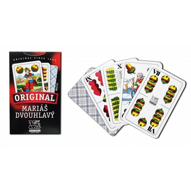 Mariáš dvouhlavý -káro