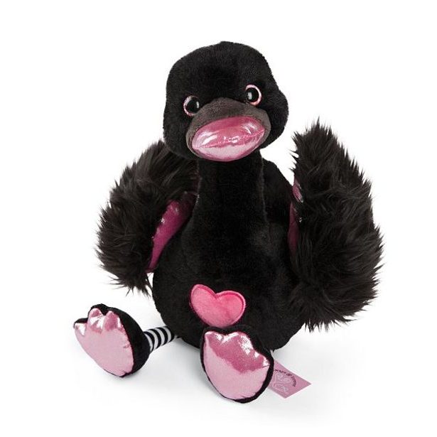 NICI NICI plyš Love Černá labuť 50cm, GREEN