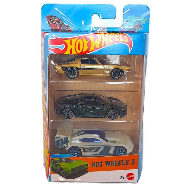 HW Autíčka sada 3ks