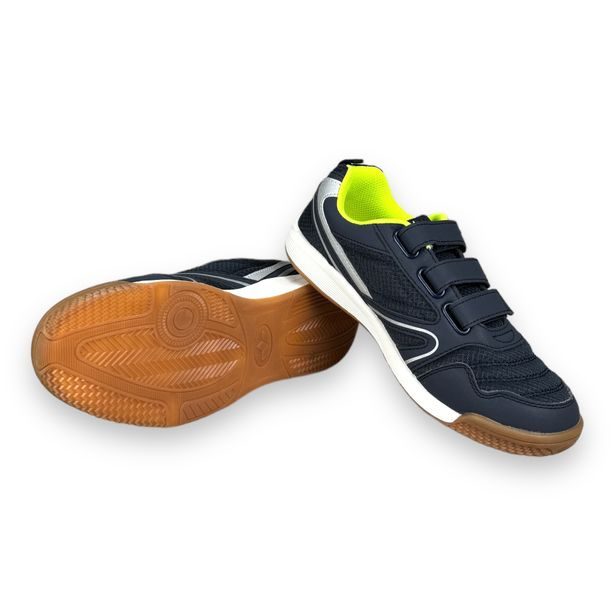 Dětská sálová obuv LICO - Marine/Lemon