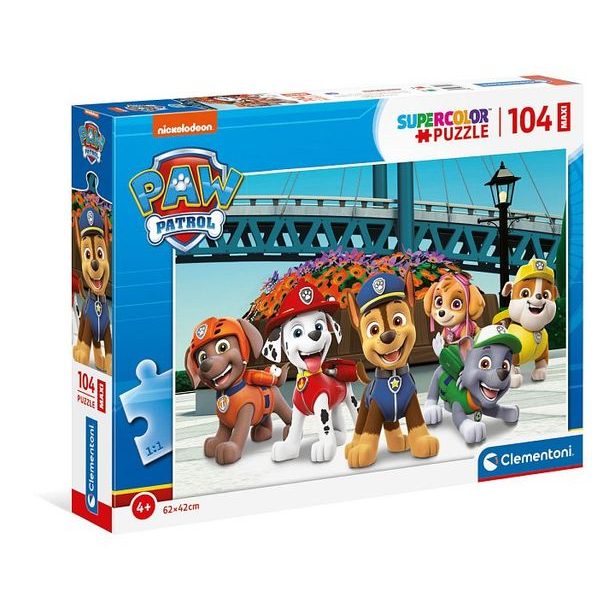 Puzzle 104 dílků Maxi - Paw Patrol