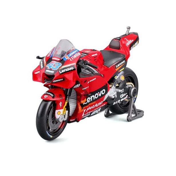 Maisto Maisto - Motocykl, Ducati Lenovo team 2022, (#43 Jack Miller), 1:18
