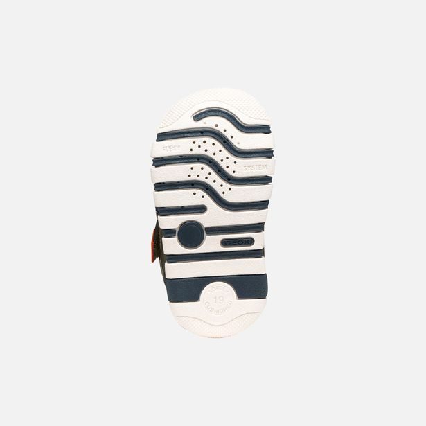 Tmavě modré chlapecké sandály pro první kroky Geox Sandal Iupidoo