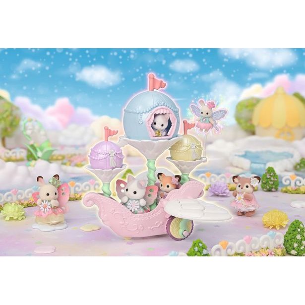 Sylvanian family Létající loď květinových víl