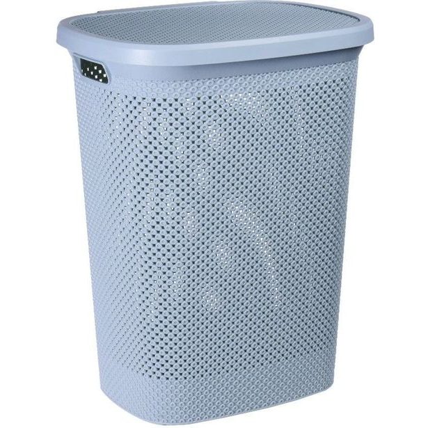 EXCELLENT HOUSEWARE Koš na prádlo plastový 60 litrů šedá KO-027100010seda
