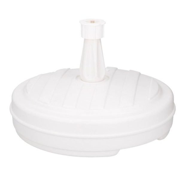 EDCO Podstavec pod slunečník kulatý bílá ED-245641