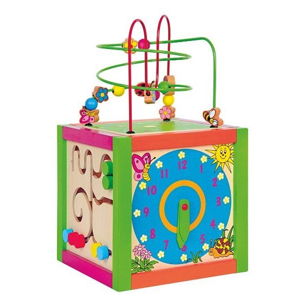 Didaktická kocka farebná