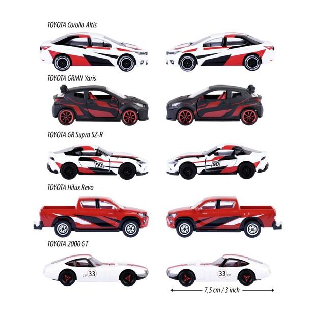 Toyota Racing Dárková sada 5 ks