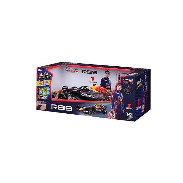 Maisto Maisto RC - Oracle Red Bull Racing RB19, 1 Max Verstapen Champion version, 1:24, 2,4 GHz, USB