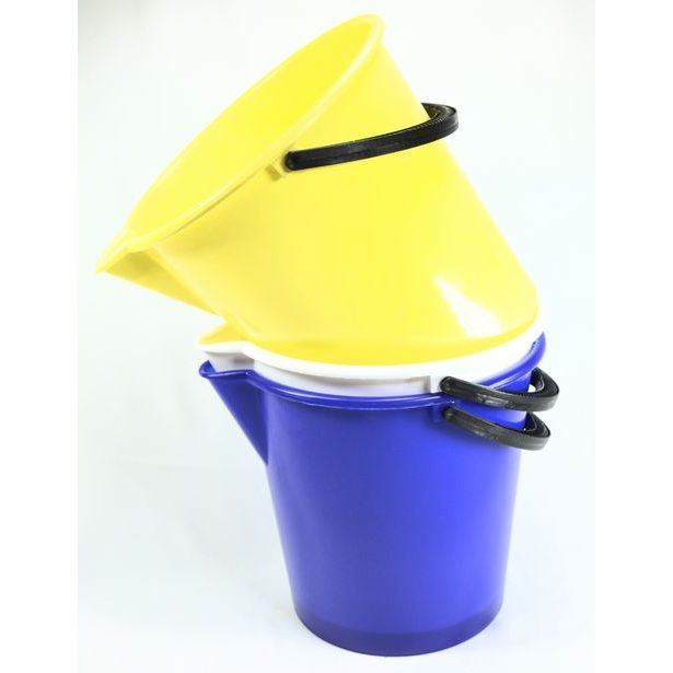 vědro 12l s výlevkou, MIX barev