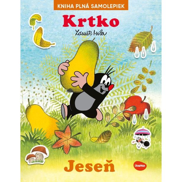 KRTKO a JESEŇ ─ Kniha samolepiek