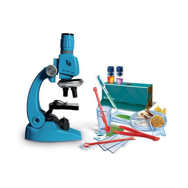 CLEMENTONI SCIENCE - Mikroskop 1200 - Větrná skříňka