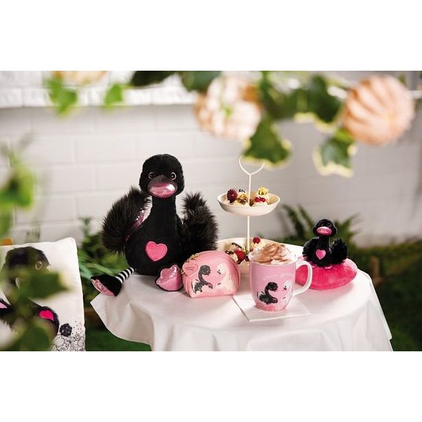 NICI NICI penál Love Labuť s kroužkem na klíče, Display GREEN