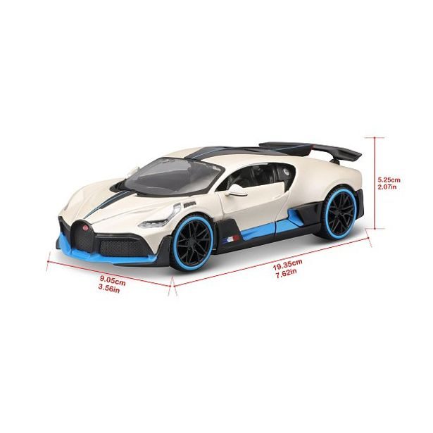 Maisto Maisto - Bugatti Divo, metal bílá, 1:24
