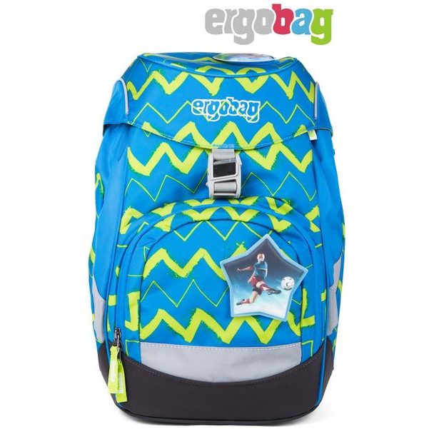 Školní batoh Ergobag Prime Modrý Zig Zag