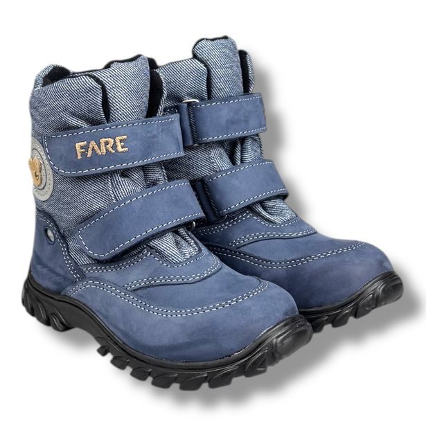 Dětská zimní obuv s membránou Fare - Modré