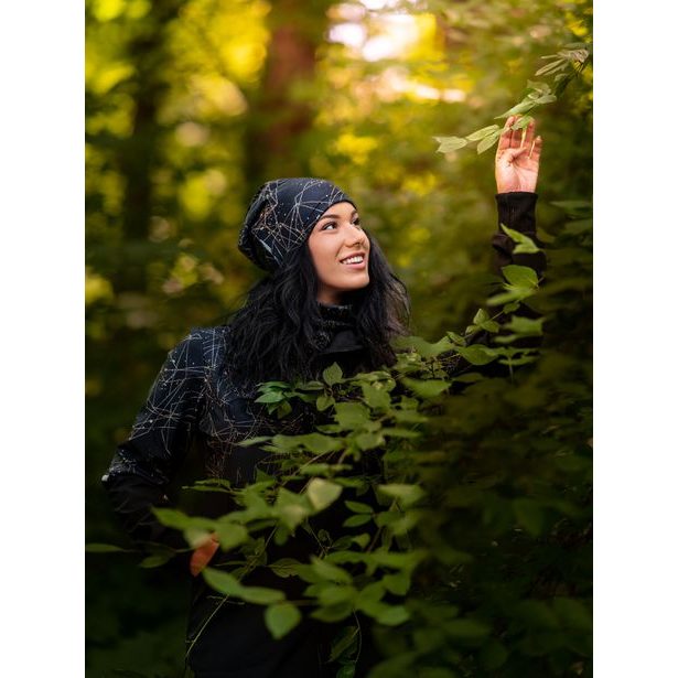 Unuo, Dámský nákrčník z fleecu, Šperky